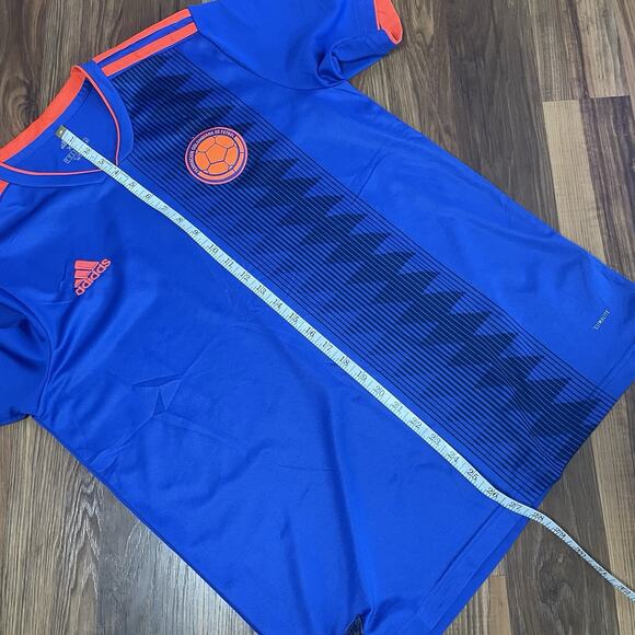 Adidas Colombia 2018 World Cup Away Soccer Football Futbol Jersey Men's XL - Picture 7 of 8